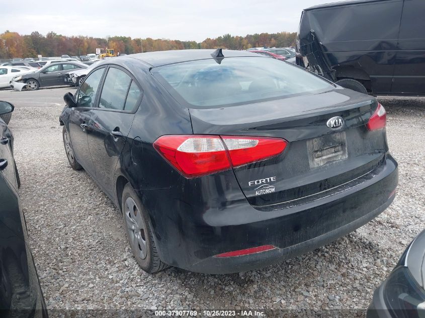 2016 KIA FORTE - KNASK4A60G5620680