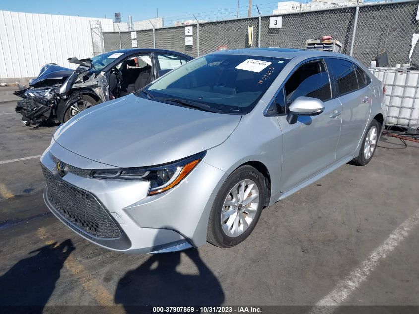 2022 TOYOTA COROLLA XLE - JTDFPMAE9N3029395