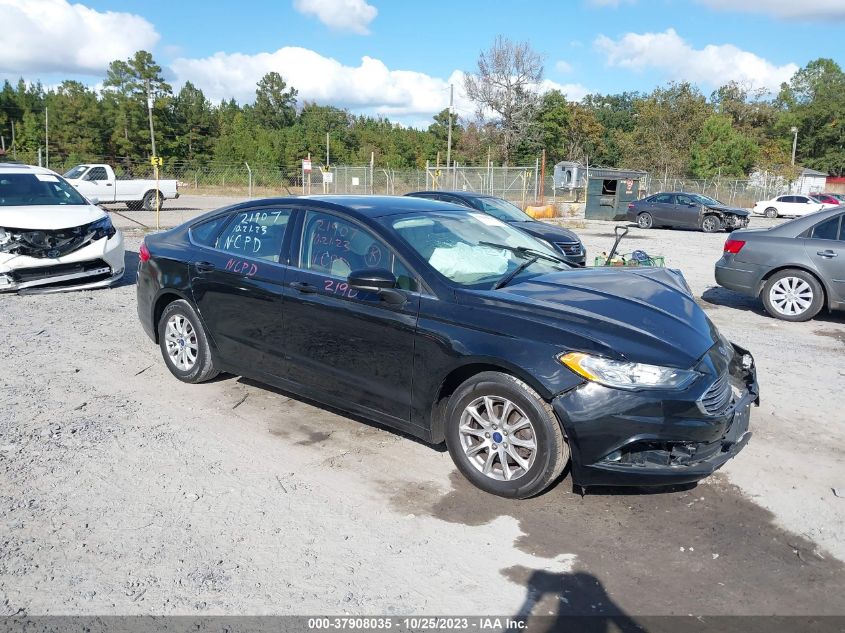 2017 FORD FUSION S - 3FA6P0G79HR162218