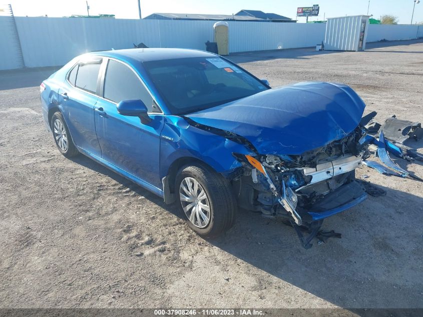 4T1B31HK8KU004994 TOYOTA CAMRY HYBRID 2019