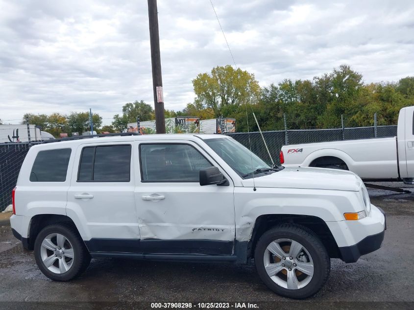 2013 JEEP PATRIOT LATITUDE - 1C4NJRFB8DD180603