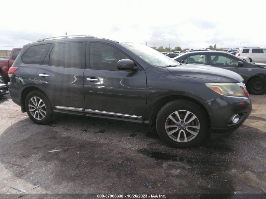 2013 NISSAN PATHFINDER S/SV/SL/PLATINUM - 5N1AR2MN7DC654098