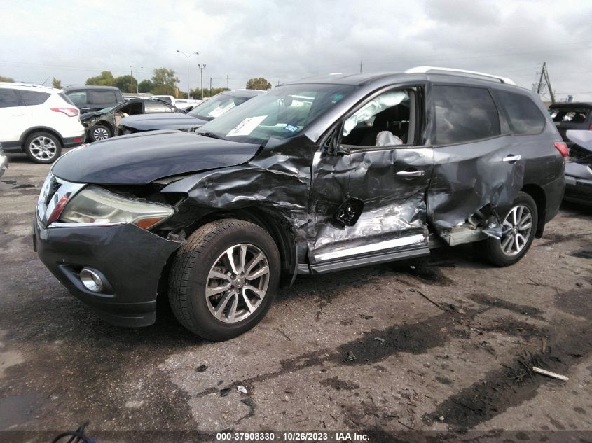 2013 NISSAN PATHFINDER S/SV/SL/PLATINUM - 5N1AR2MN7DC654098