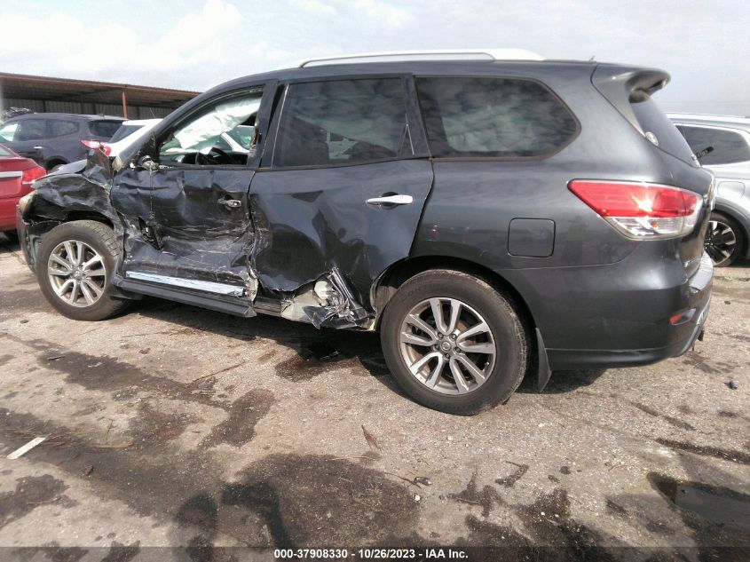 2013 NISSAN PATHFINDER S/SV/SL/PLATINUM - 5N1AR2MN7DC654098