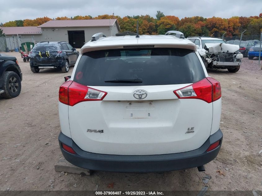 2014 TOYOTA RAV4 LE - JTMBFREV1ED064015