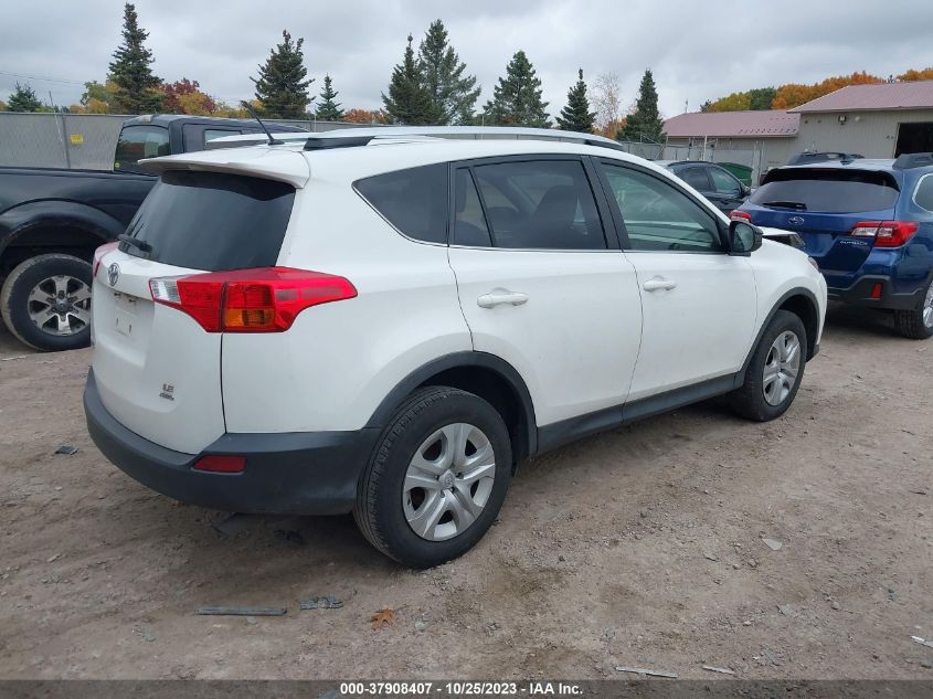 2014 TOYOTA RAV4 LE - JTMBFREV1ED064015