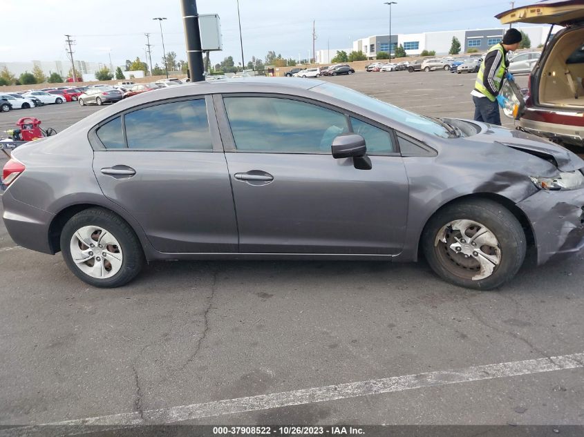 2015 HONDA CIVIC SEDAN LX - 19XFB2F55FE247081