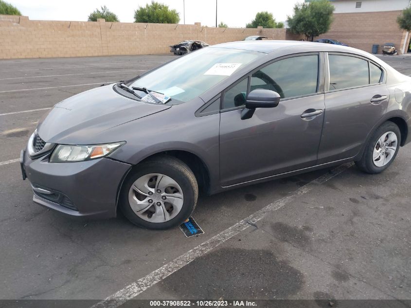 2015 HONDA CIVIC SEDAN LX - 19XFB2F55FE247081