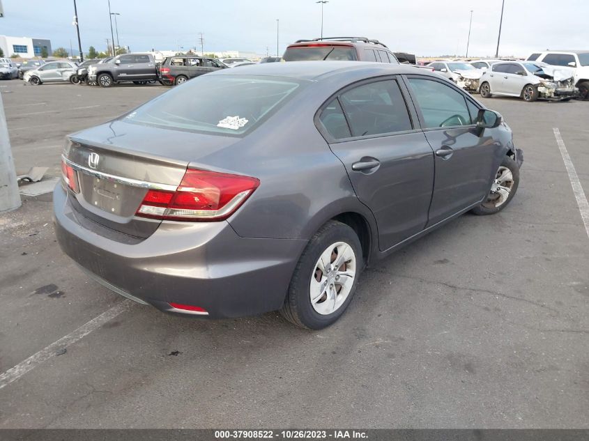 2015 HONDA CIVIC SEDAN LX - 19XFB2F55FE247081