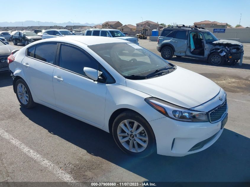 2017 KIA FORTE EX JKPFL4A70HE055300