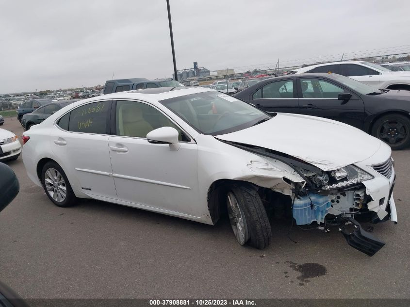 2013 LEXUS ES 300H HYBRID - JTHBW1GG2D2028181