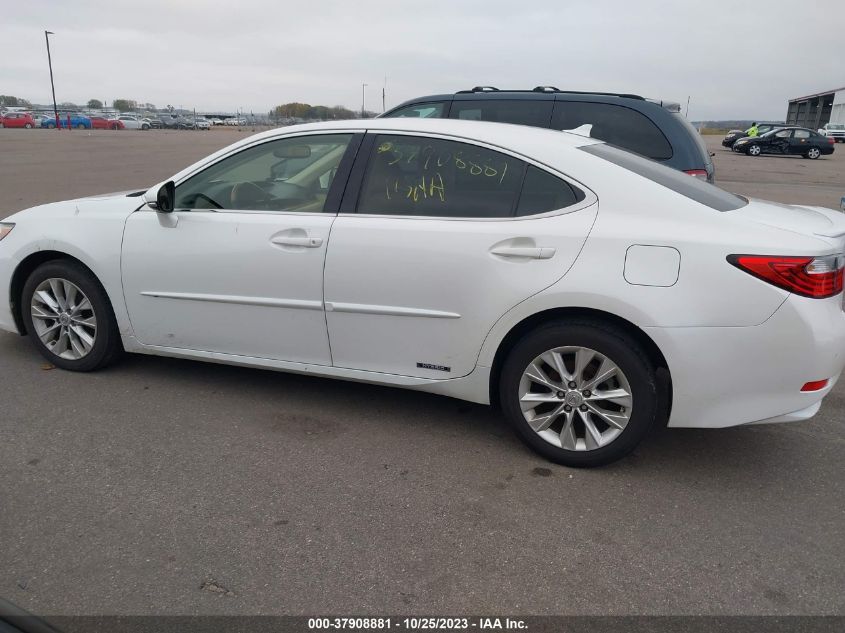 2013 LEXUS ES 300H HYBRID - JTHBW1GG2D2028181