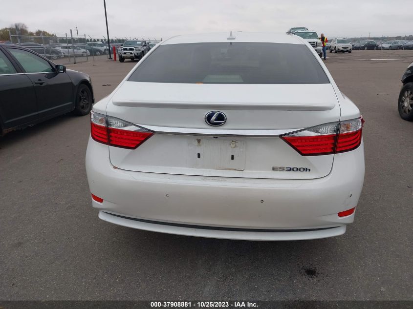 2013 LEXUS ES 300H HYBRID - JTHBW1GG2D2028181
