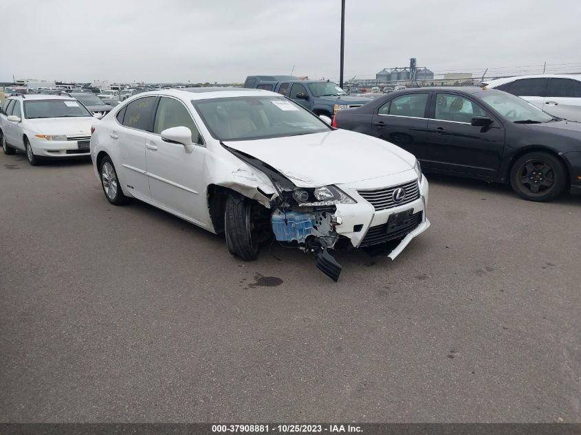2013 LEXUS ES 300H HYBRID - JTHBW1GG2D2028181