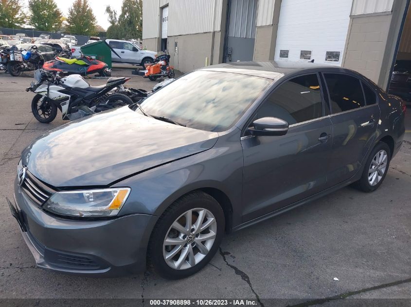 2013 VOLKSWAGEN JETTA SEDAN SE W/CONVENIENCE 3VWDP7AJ7DM309171