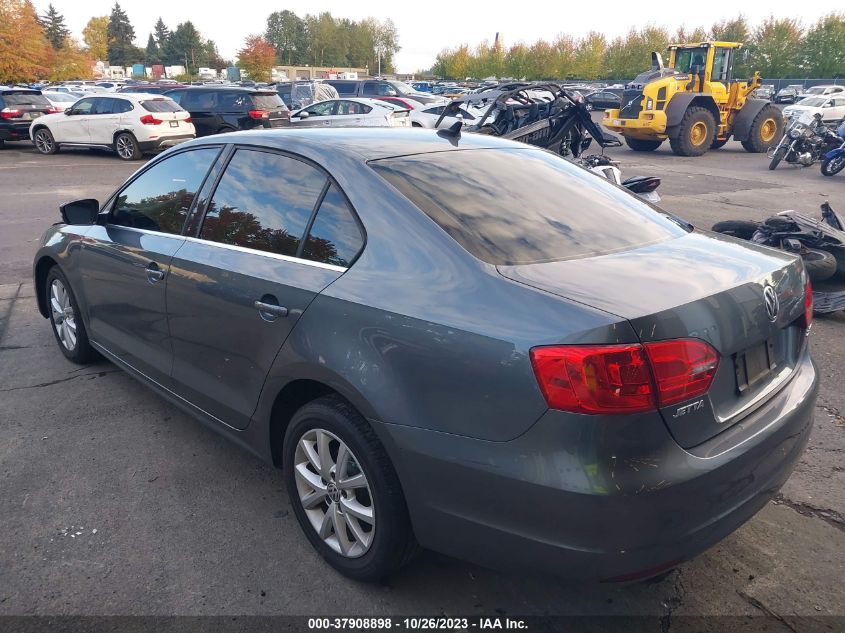 2013 VOLKSWAGEN JETTA SEDAN SE W/CONVENIENCE 3VWDP7AJ7DM309171