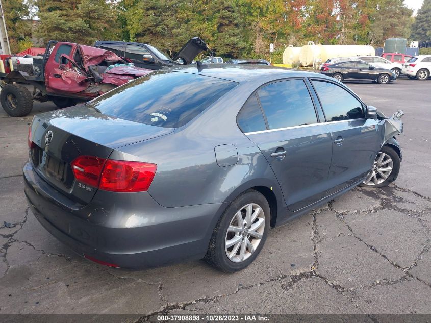 2013 VOLKSWAGEN JETTA SEDAN SE W/CONVENIENCE 3VWDP7AJ7DM309171