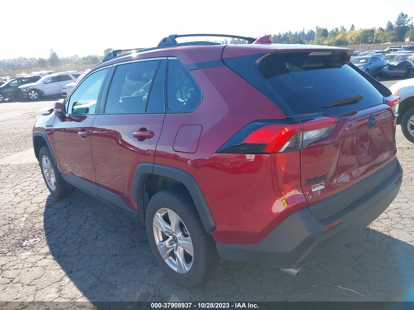 VIN 2T3MWRFV8MW128107 2021 TOYOTA RAV4 HYBRID LE