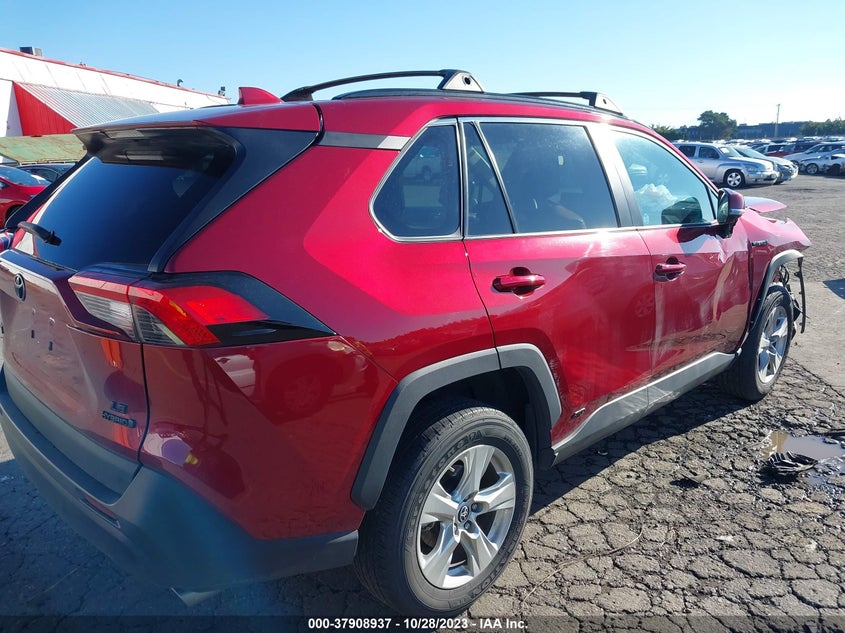 VIN 2T3MWRFV8MW128107 2021 TOYOTA RAV4 HYBRID LE