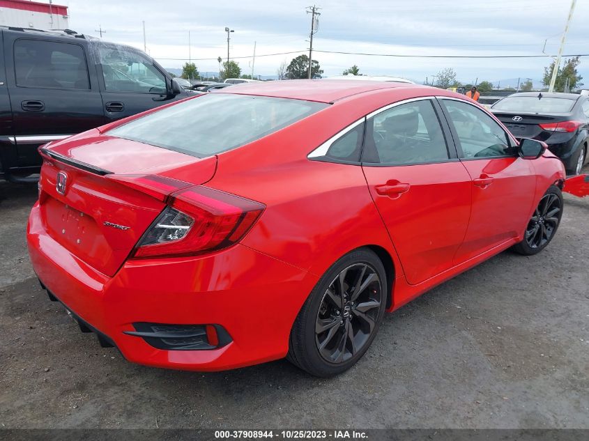 2HGFC2F89KH523818 Honda Civic Sedan SPORT 4