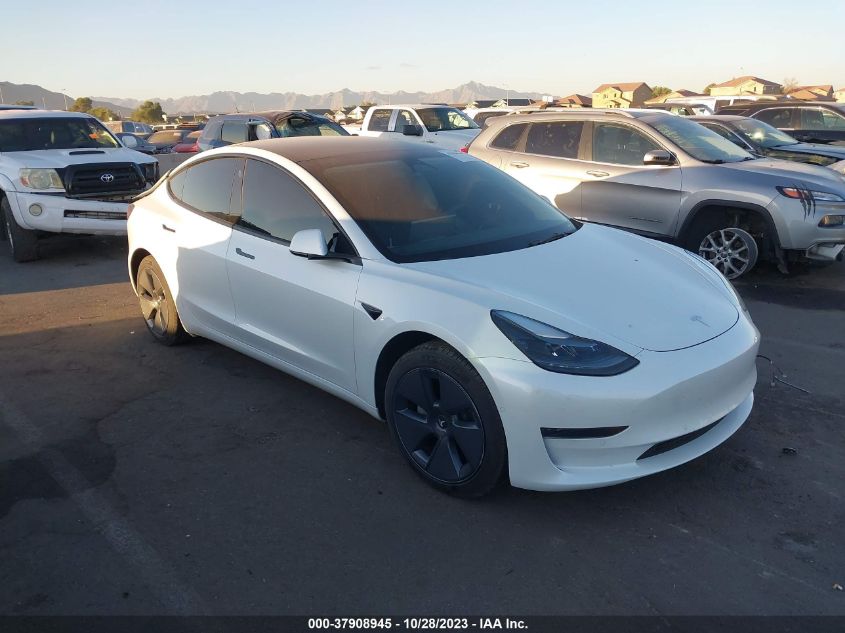 2022 TESLA MODEL 3 - 5YJ3E1EA6NF201979