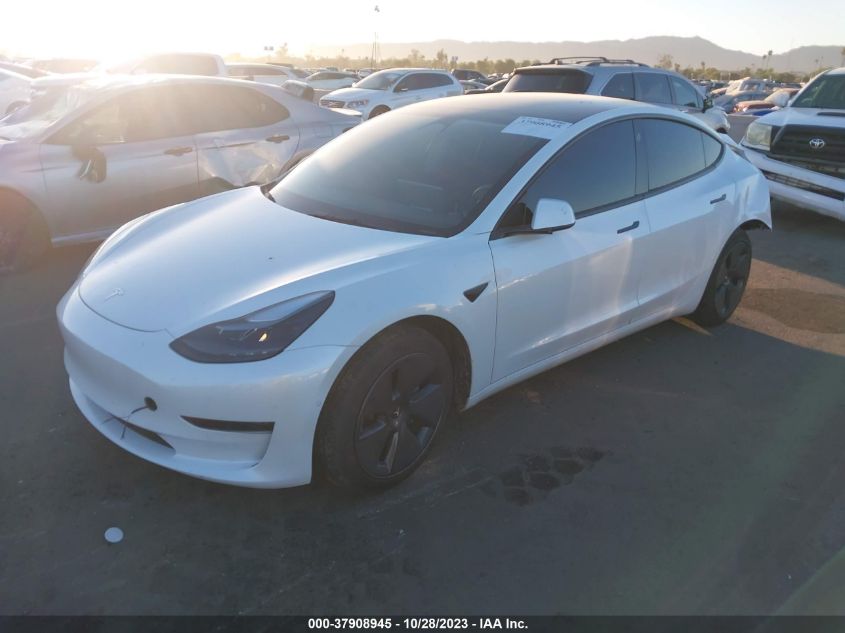 2022 TESLA MODEL 3 - 5YJ3E1EA6NF201979