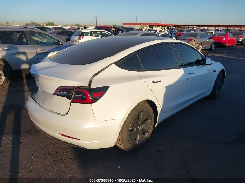 2022 TESLA MODEL 3 - 5YJ3E1EA6NF201979