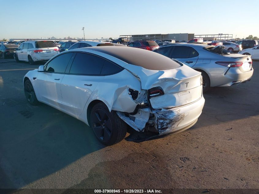 2022 TESLA MODEL 3 - 5YJ3E1EA6NF201979