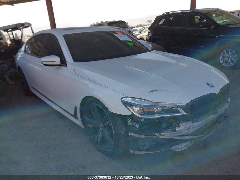 WBA7F0C34HGM21660 BMW 7 SERIES 750I 2017