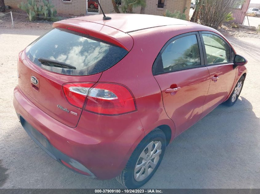 2013 KIA RIO LX - KNADM5A36D6170990