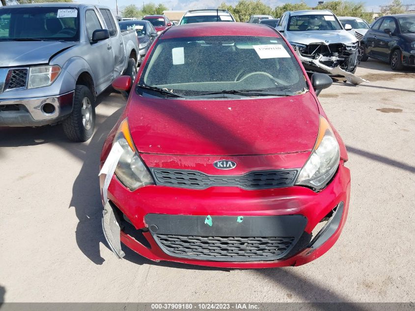 2013 KIA RIO LX - KNADM5A36D6170990
