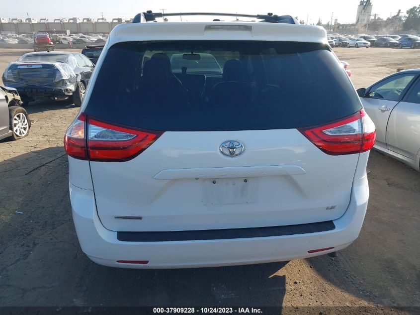2015 TOYOTA SIENNA LE - 5TDKK3DC0FS617350