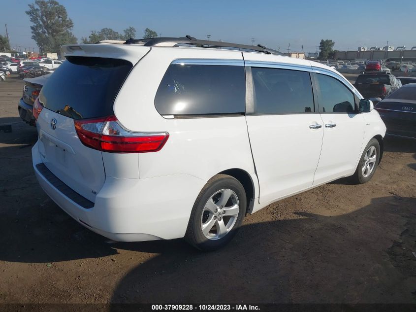 2015 TOYOTA SIENNA LE - 5TDKK3DC0FS617350