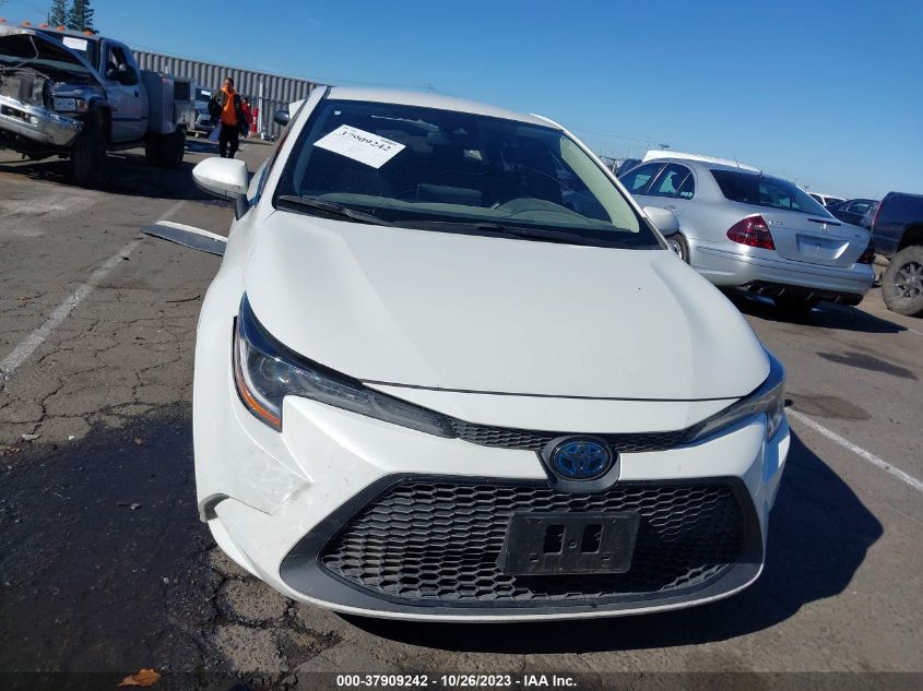 2020 TOYOTA COROLLA HYBRID LE - JTDEBRBE9LJ027192