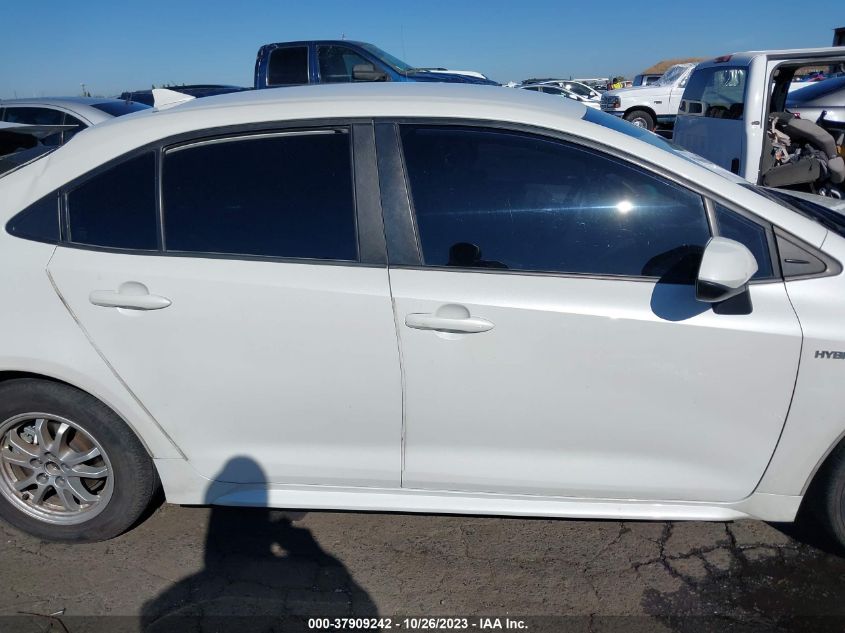 2020 TOYOTA COROLLA HYBRID LE - JTDEBRBE9LJ027192