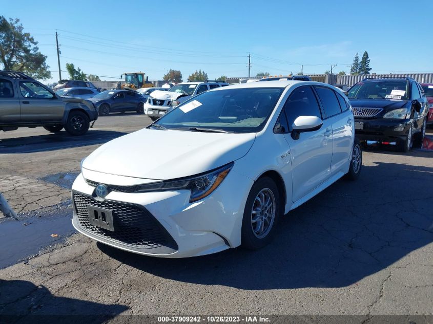 2020 TOYOTA COROLLA HYBRID LE - JTDEBRBE9LJ027192