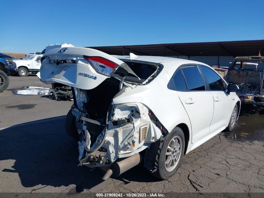 2020 TOYOTA COROLLA HYBRID LE - JTDEBRBE9LJ027192