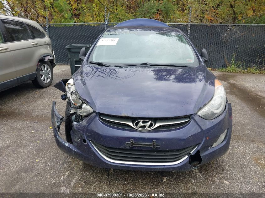 2013 HYUNDAI ELANTRA GLS - 5NPDH4AE7DH171560