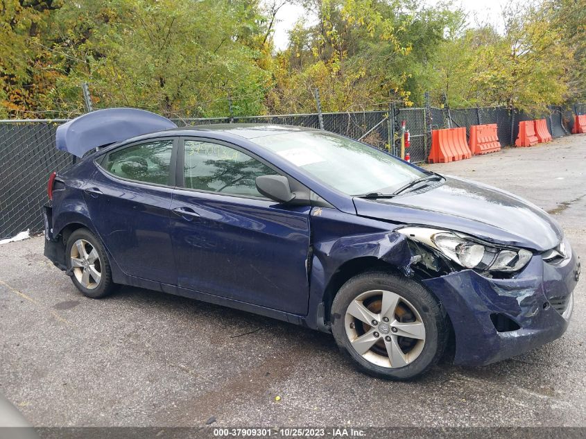 2013 HYUNDAI ELANTRA GLS - 5NPDH4AE7DH171560