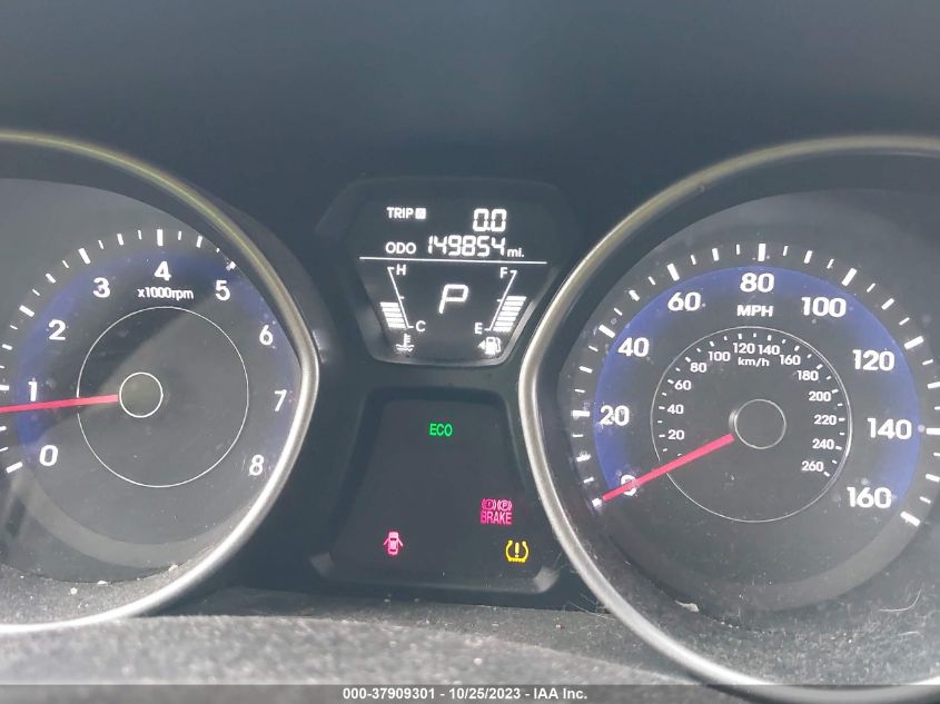 2013 HYUNDAI ELANTRA GLS - 5NPDH4AE7DH171560