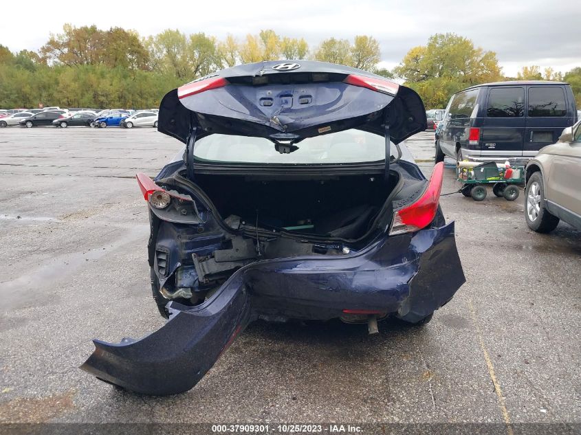2013 HYUNDAI ELANTRA GLS - 5NPDH4AE7DH171560