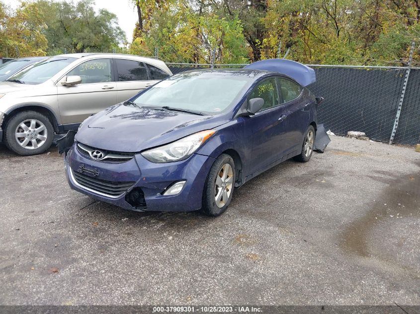 2013 HYUNDAI ELANTRA GLS - 5NPDH4AE7DH171560