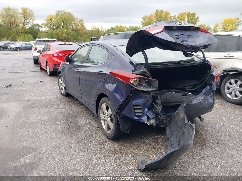 2013 HYUNDAI ELANTRA GLS - 5NPDH4AE7DH171560