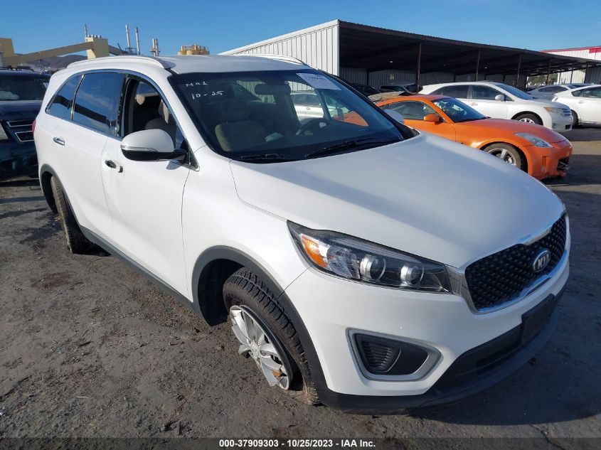 2017 KIA SORENTO LX V6 - 5XYPG4A50HG208347