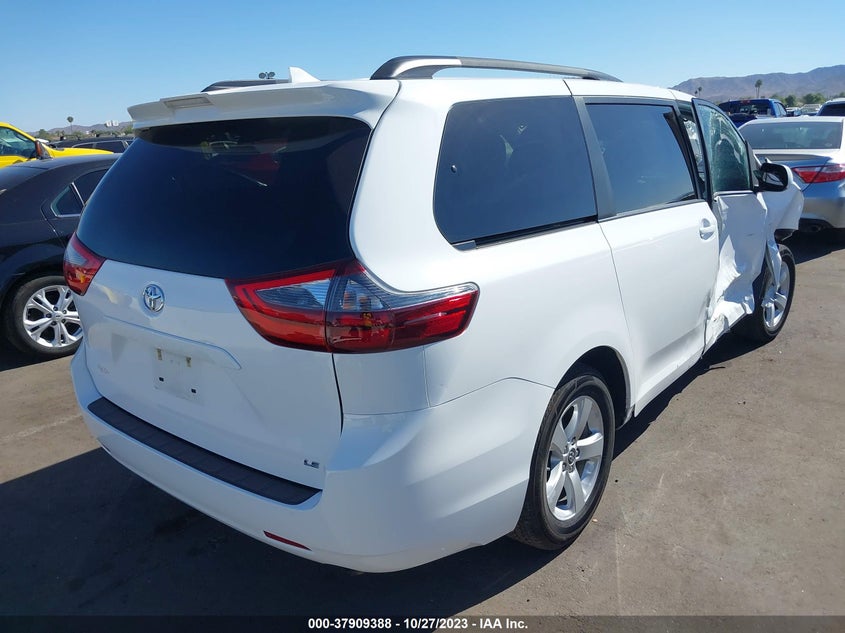 VIN 5TDKZ3DC2LS024760 2020 TOYOTA SIENNA LE