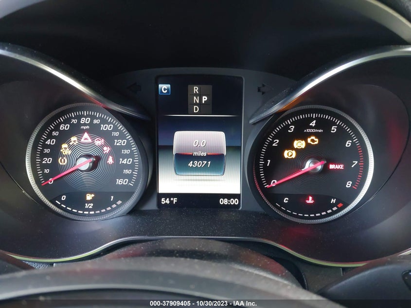 VIN WDC0G4JB8KF623637 2019 MERCEDES-BENZ GLC 300