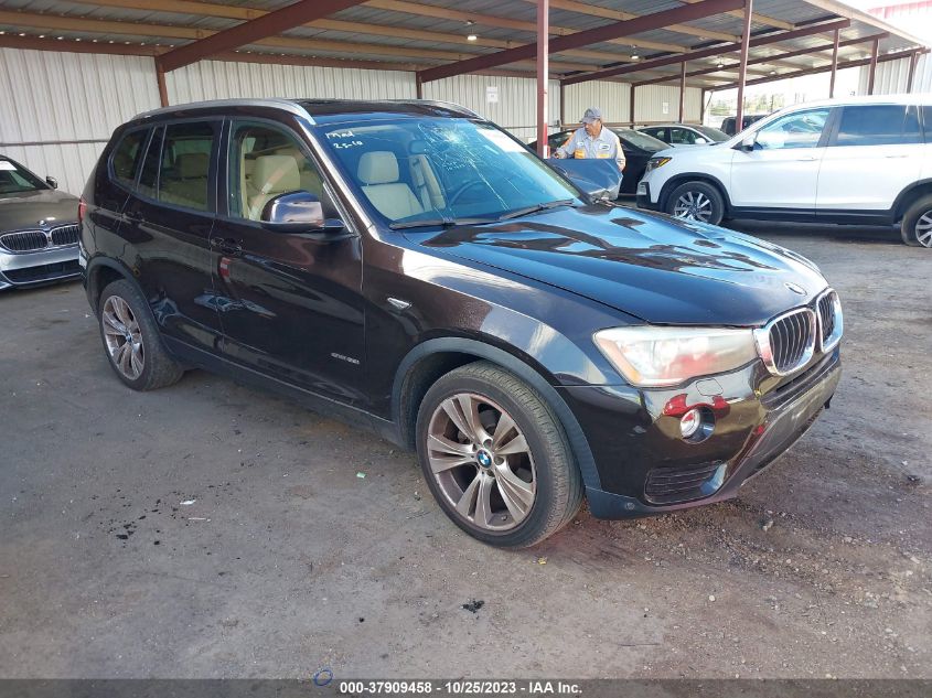 2016 BMW X3 SDRIVE28I - 5UXWZ7C58G0T43180