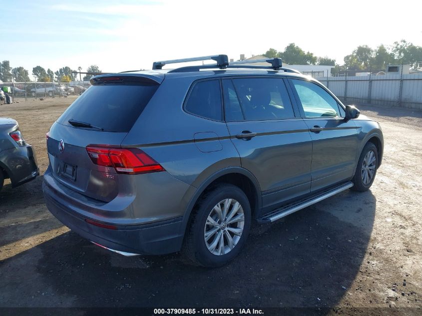 2018 VOLKSWAGEN TIGUAN S - 3VV1B7AX1JM052367