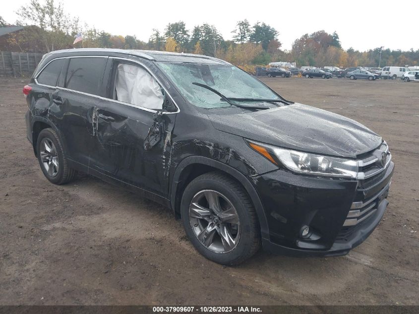 2019 TOYOTA HIGHLANDER LIMITED - 5TDDZRFH7KS729623