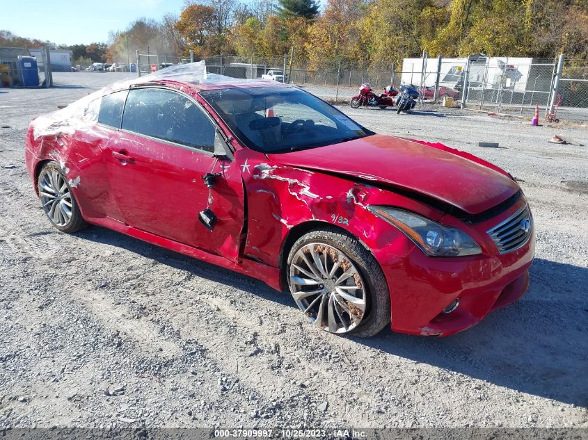 2013 INFINITI G37 COUPE JOURNEY - JN1CV6EK6DM921992